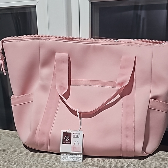 NEOPRENE Handbags - Pink Tote Bag